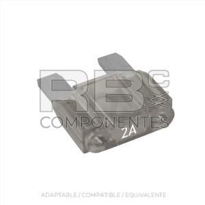 FUSIBLE DE TIPO FICHA DE 2 A