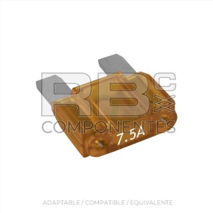 FUSIBLE DE TIPO FICHA DE 7.5 A