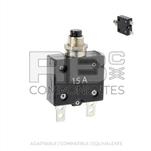 FUSIBLE TERMICO DE 15 A