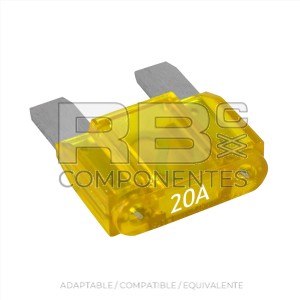 FUSIBLE DE TIPO FICHA MAXI DE 20 A
