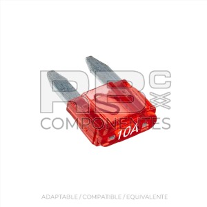 FUSIBLE DE TIPO FICHA MINI DE 10 A
