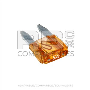 FUSIBLE DE TIPO FICHA MINI DE 5 A