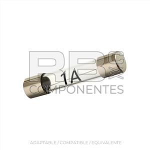 FUSIBLE DE CRISTAL 32MM DE 1 A