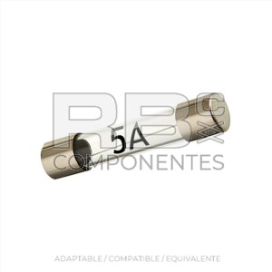 FUSIBLE DE CRISTAL 32MM DE 5 A