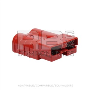 CONECTOR POTENCIA 50 A ROJO