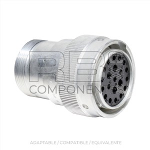 CONECTOR HEMBRA 19 POLOS