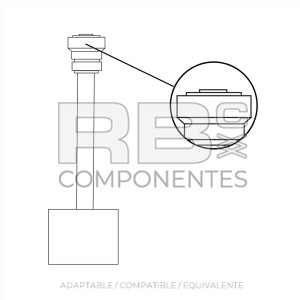 CONECTOR MACHO 16 VIAS ADAPTABLE 2440308530