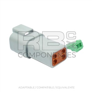CONECTOR COMPATIBLE CON DT04-4P