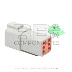 CONECTOR COMPATIBLE CON DT04-6P