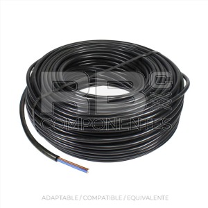 MANGUERA 2 VIAS X 0.75 (MARRON/AZUL) PARA CABLEADO
