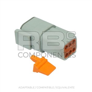 CONECTOR  DEUTCHS H/DTM04-6P CUADRO RB017058