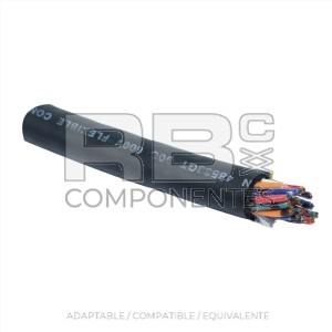 WIRE CABLE,18GA/19 CON.BNDREX (PULGADAS)
