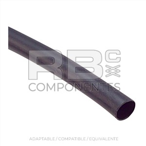TERMORRETRACTIL NEGRA ø 3.2mm ( 1 METRO )