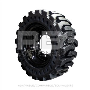 RUEDA IZDA TIJERAS SDX  SX COMPLE CAUCHO 10 x 16