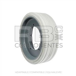 RUEDA SUPERELASTIC 406X125 16X5" AD/CO/EQ JL 3246"