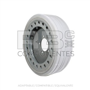 RUEDA SUPERELASTICA 16 X 5  + FRENO SJ 16 x 5 3220, 3226, 4626, 4623 )