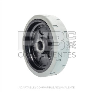 RUEDA SUPERELÁSTICA TRASERA 305/76-254 UR