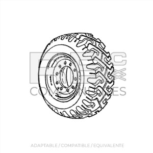 NEUM MACIZADO ADAPT JL 0271616 LH, 15-19.5 PR16
