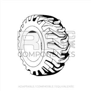 RUEDA ADAPTABLE GE 73185 (385-65 D19.5 PR16 )