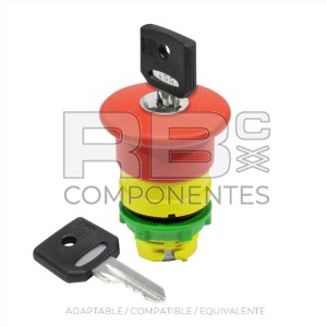 PARADA DE EMERGENCIA COMPATIBLE  ZB5AS14