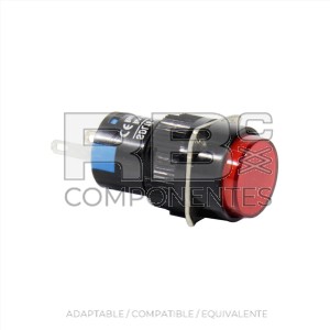 PILOTO COMP. ROJO (12/24V) CUADRO COMPACT FASTONS-SUSTITUCION ECONOMICA