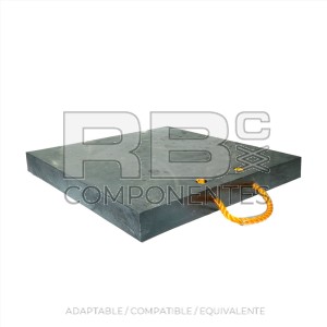 PLACA APOYO ESTABILIZADOR 500X500X50
