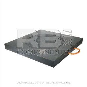 PLACA APOYO ESTABILIZADOR 600x600X60