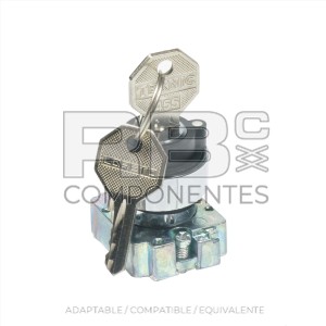SELECTOR DE LLAVE 2POS FIJAS, SALIDA LLAVE 2POS 