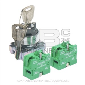 SELECTOR 3 POS RETORNO DCH+SOPORTE+DOS CAMARAS NO RB027102+27019 X2 