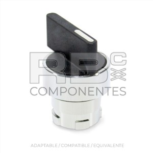 SELECTOR DE MANETA LARGA DE 3 POS CON RETOR.A CTRO