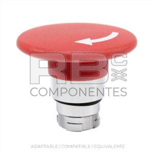 SETA ROJA DIAMETRO 30MM - 2AMLS4