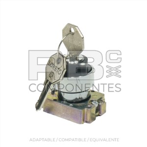 SELECTOR DE LLAVE DE DOS POS DCHA RET. IZDA SALIDA
