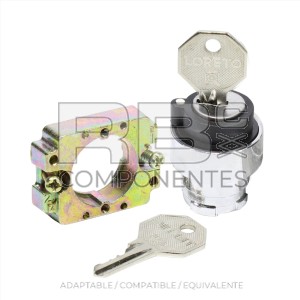 SELECTOR DE LLAVE DOS POS. SALIDA LLAVE POSICION IZQUIERDA