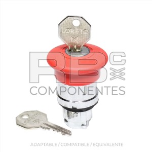 SETA PULSA GIRA CON LLAVE  (SERIE ZB2) SUSTITUCION ECONOMICA