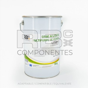 GRASA LITICA MULTIPURPOSE VERDE - LITIUM 2 5L