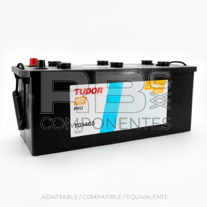 BATERIA ARRANQUE TUDOR STANDARD 140AH 513x189x223
