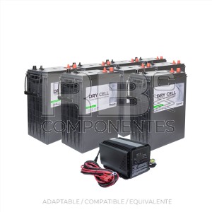 KIT BATERIAS 8X RB052007.DIS +CARGADOR RB001038.v2
