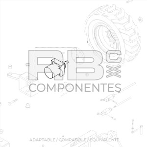 MOTOR HIDRAULICO DIREC COMPATIBLE GE 51520