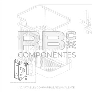 CILINDRO ROTAVIVO ADAPTABLE REF 4000174080