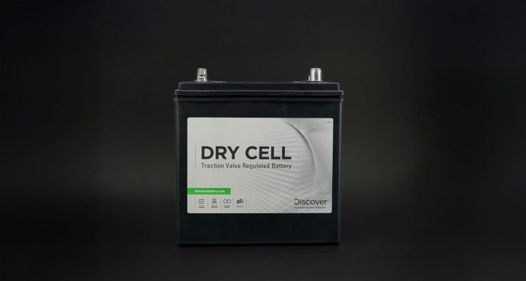 AGM battery for aerial work platforms